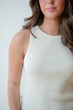 Load image into Gallery viewer, Julie Sweater Tank (Ivory)