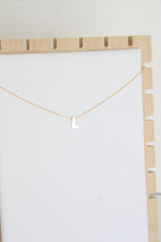 Load image into Gallery viewer, Mother Of Pearl Initial Necklace