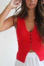 Load image into Gallery viewer, Sarah Vest Top