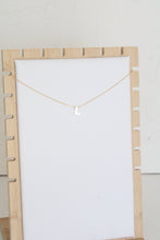 Load image into Gallery viewer, Mother Of Pearl Initial Necklace