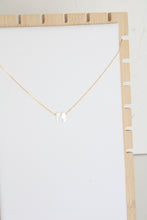 Load image into Gallery viewer, Mother Of Pearl Initial Necklace