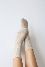 Load image into Gallery viewer, Confetti Crew Socks (Beige)