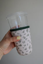 Load image into Gallery viewer, Flower picking Iced Coffee Sleeve