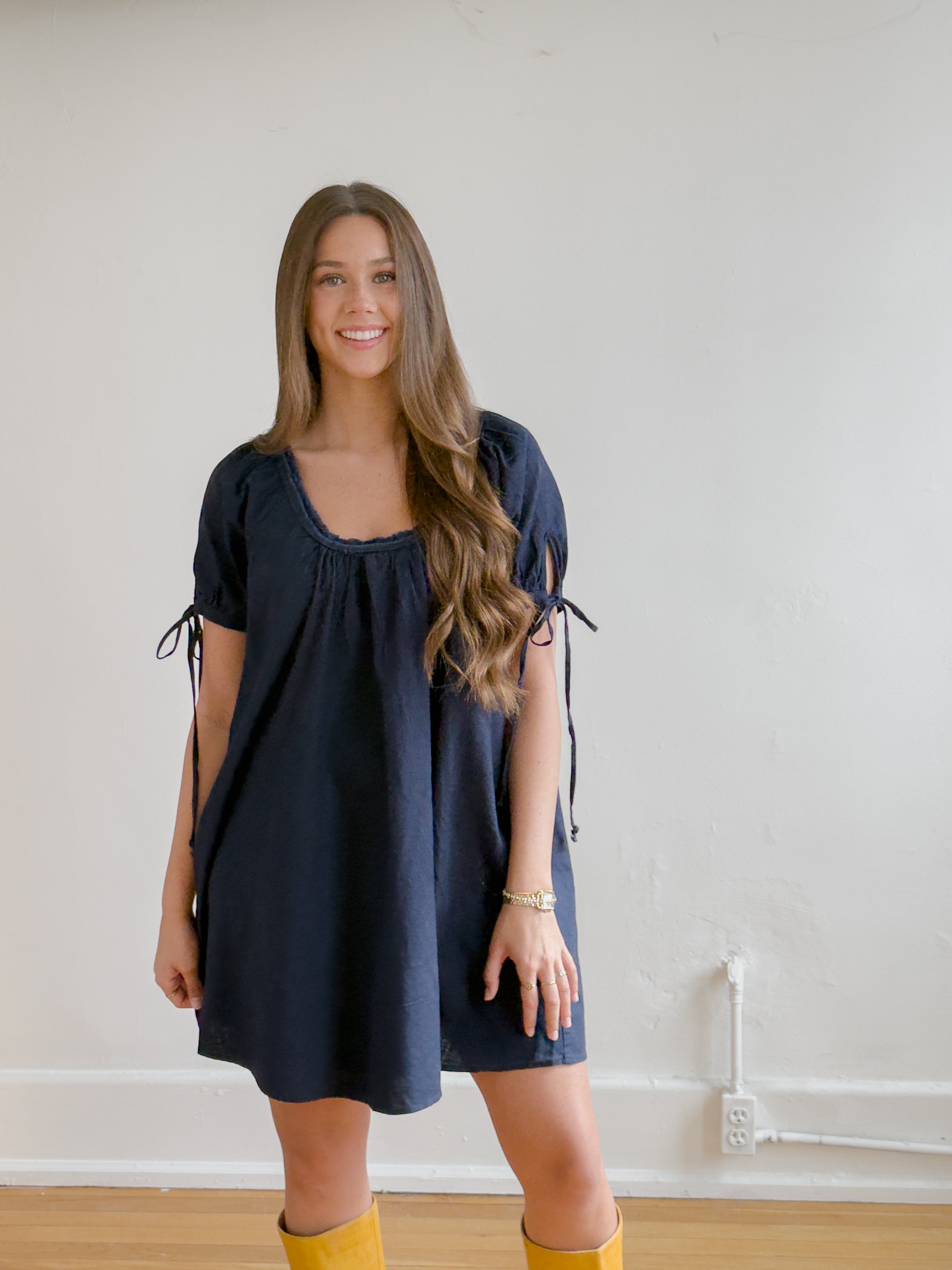 chinese dress ladies Daisy Linen Dress main image 0
