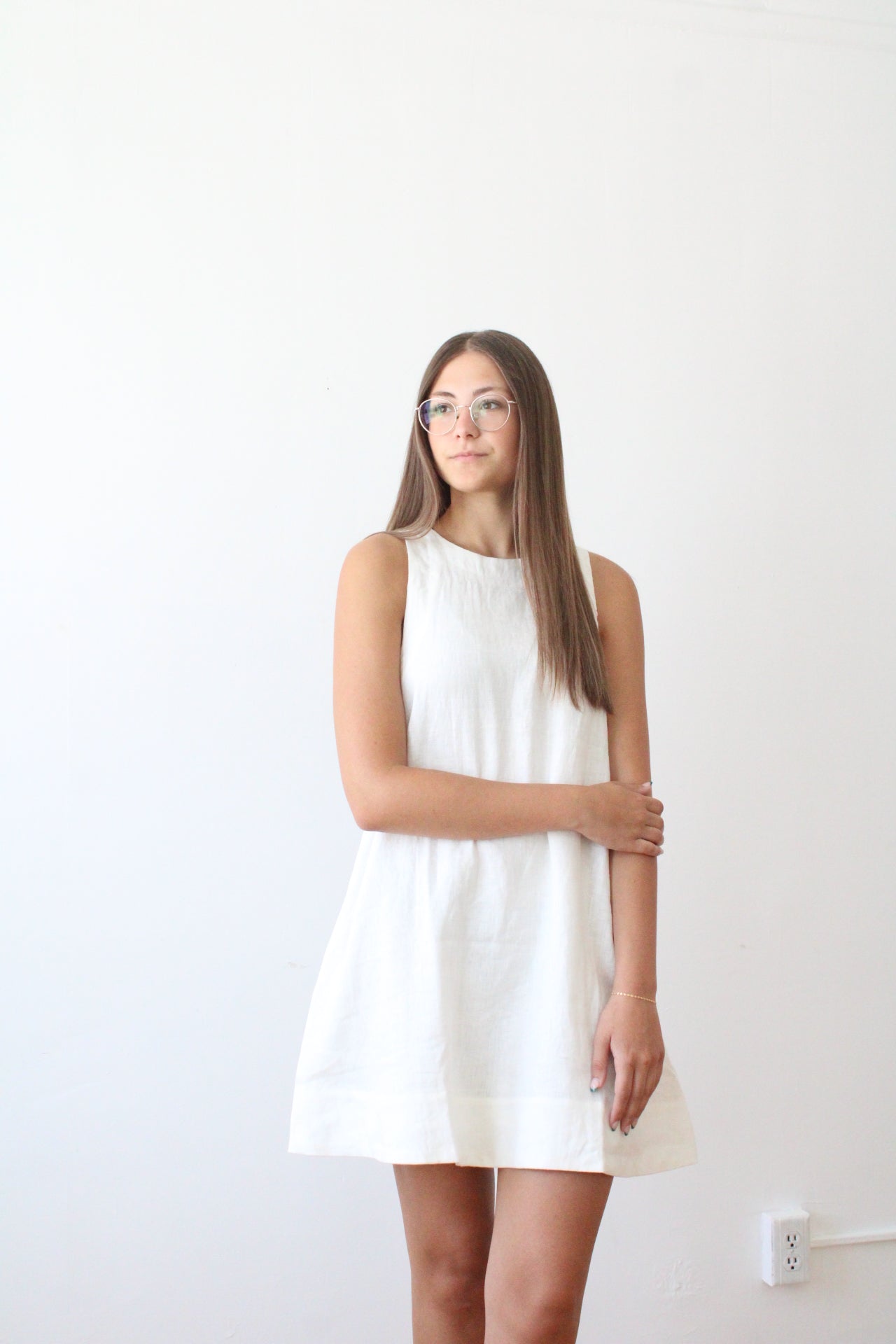 Cora Linen Dress Medium