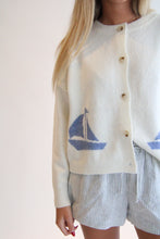 Load image into Gallery viewer, Harbor Breeze Sailboat Cardigan