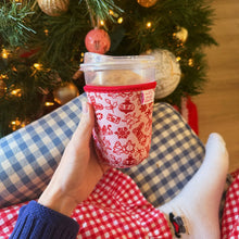 Load image into Gallery viewer, Christmas Doodles Coffee Sleeve