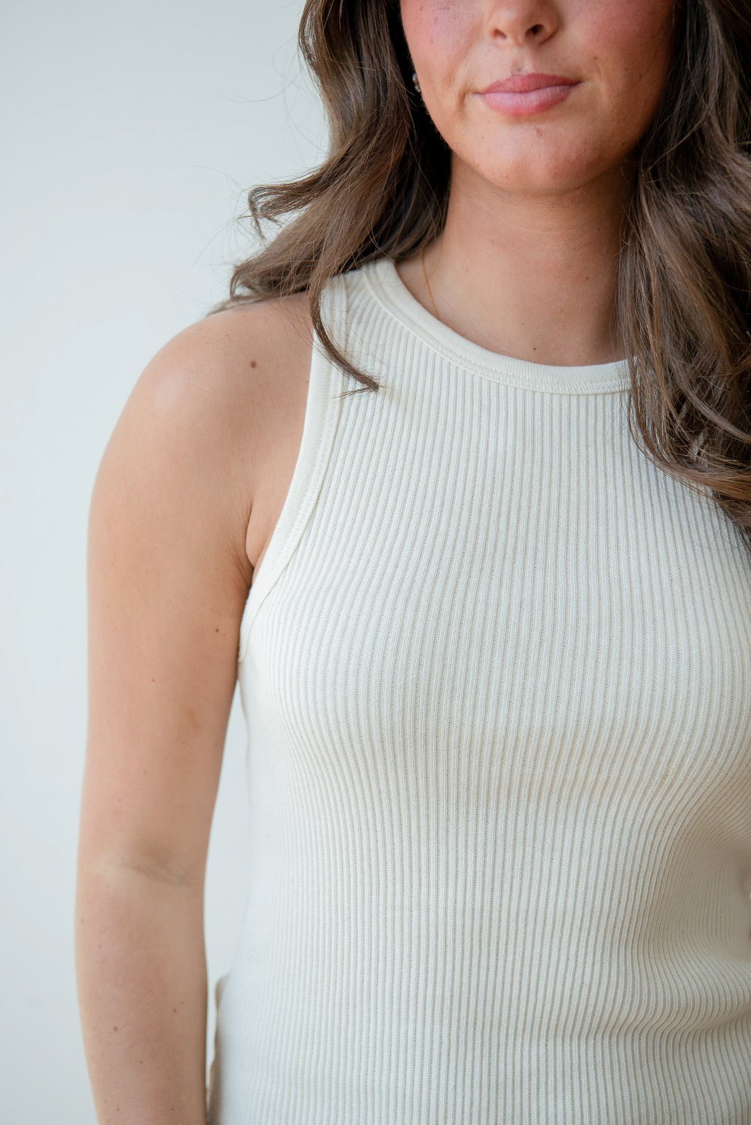 Julie Sweater Tank (Ivory)
