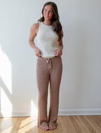 Palm Lounge Pant (Light Mocha)