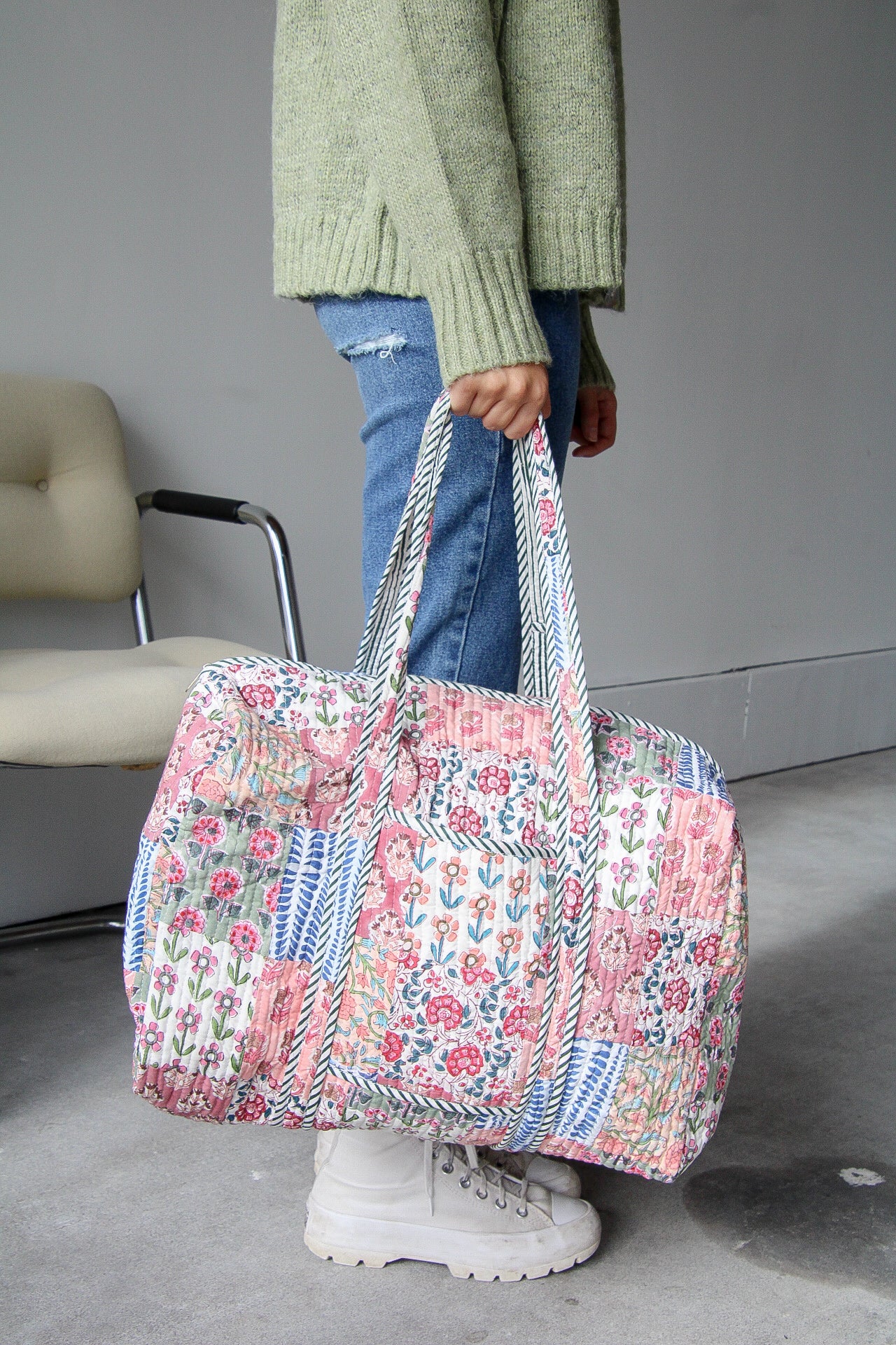 Ginny Quilted Duffle