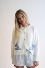 Load image into Gallery viewer, Harbor Breeze Sailboat Cardigan
