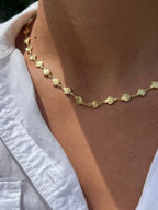 Seashell Stacking Chain | Waterproof Gold Beach Jewelry
