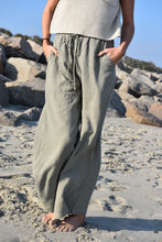 Load image into Gallery viewer, Cove Linen Pant (Green)
