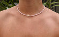 Pink Starfish Necklace | Boho Surfer Beach Jewelry