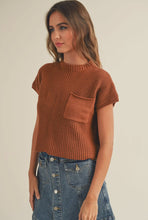 Load image into Gallery viewer, Highland Knit Top (Rust)
