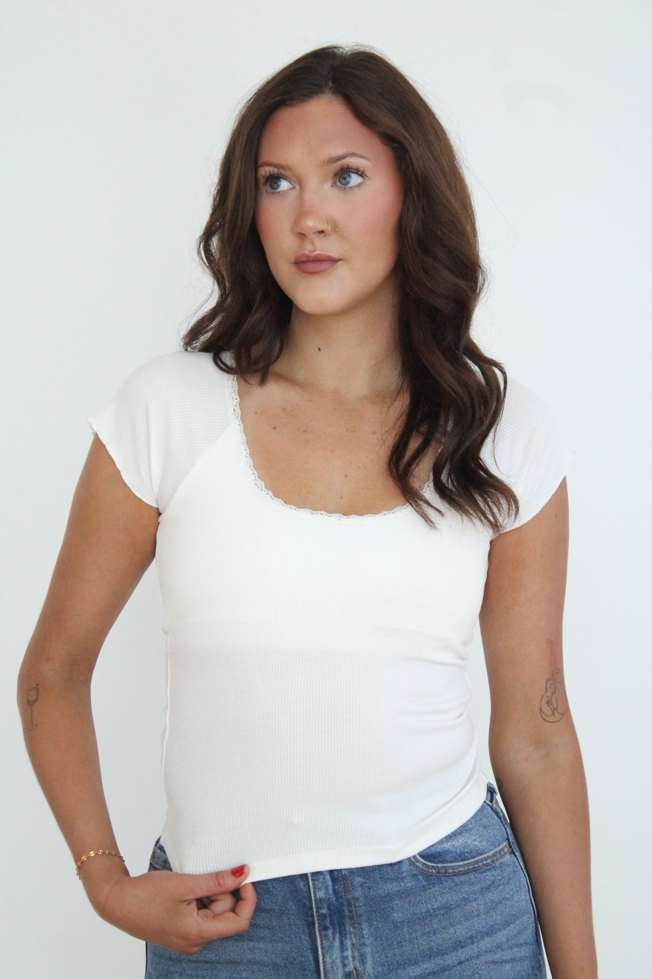 Grace Built in Bra Top