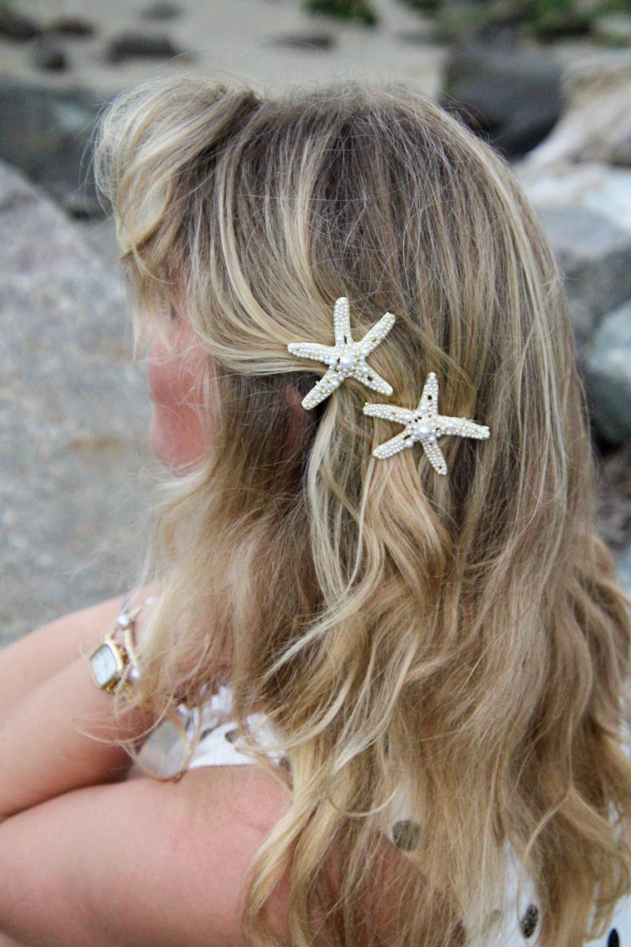 Starfish Hair clips