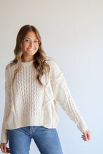 Load image into Gallery viewer, Rory Sweater (Ivory)
