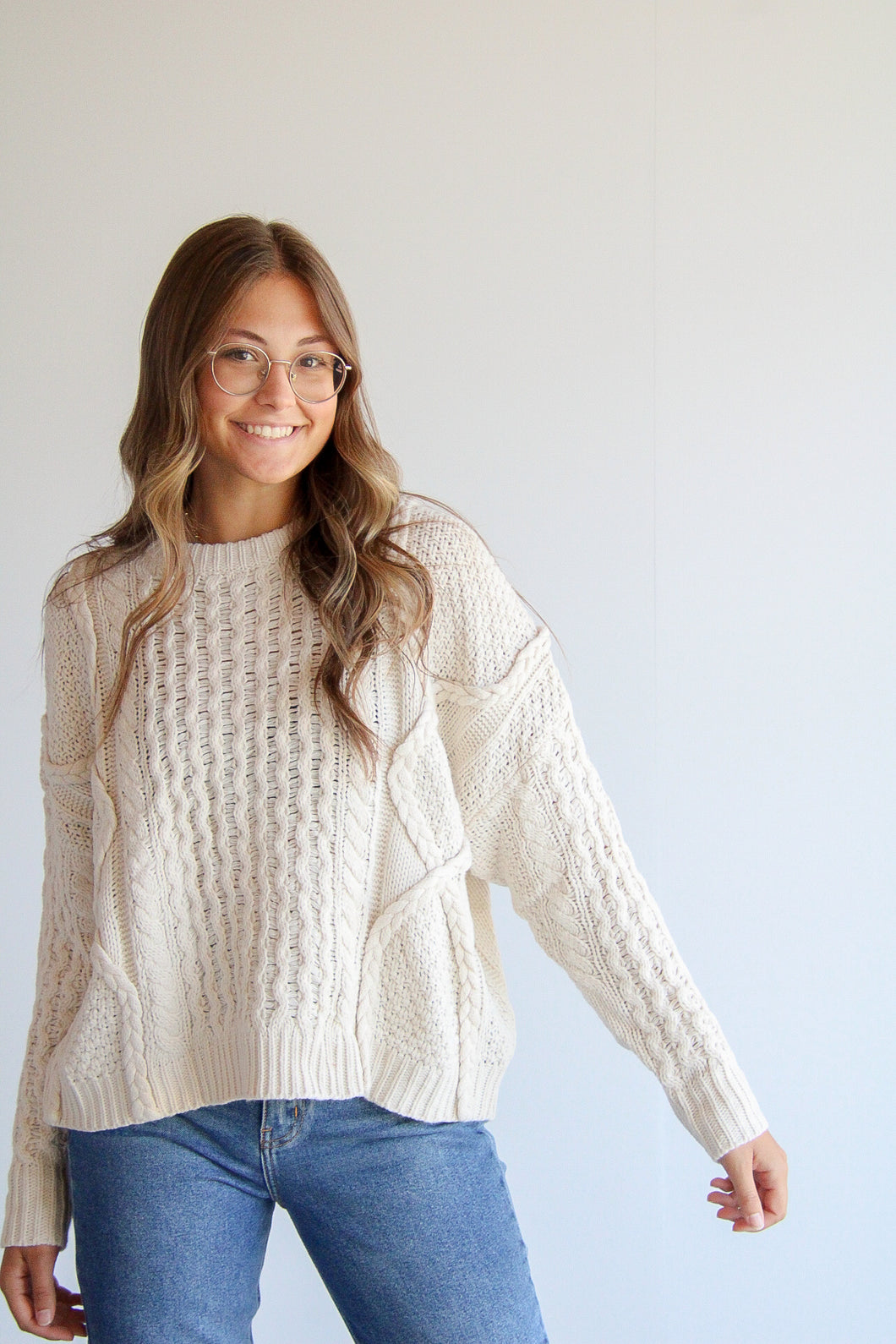 Rory Sweater (Ivory)