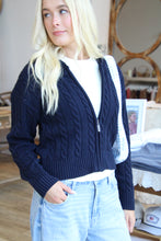 Load image into Gallery viewer, Off Duty Zip Up Sweater
