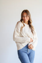 Load image into Gallery viewer, Rory Sweater (Ivory)
