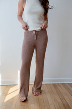 Palm Lounge Pant (Light Mocha)
