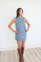 Samantha Denim Mini Dress