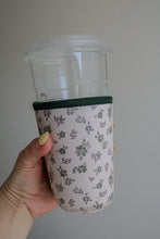 Load image into Gallery viewer, Flower picking Iced Coffee Sleeve
