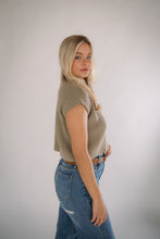 Load image into Gallery viewer, Highland Knit Top (Slate Olive)
