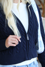 Load image into Gallery viewer, Off Duty Zip Up Sweater
