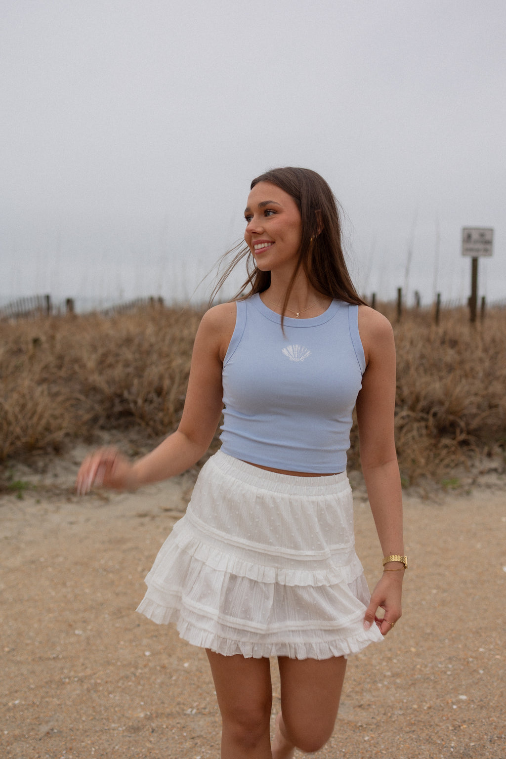 Kristen Ruffle Skort