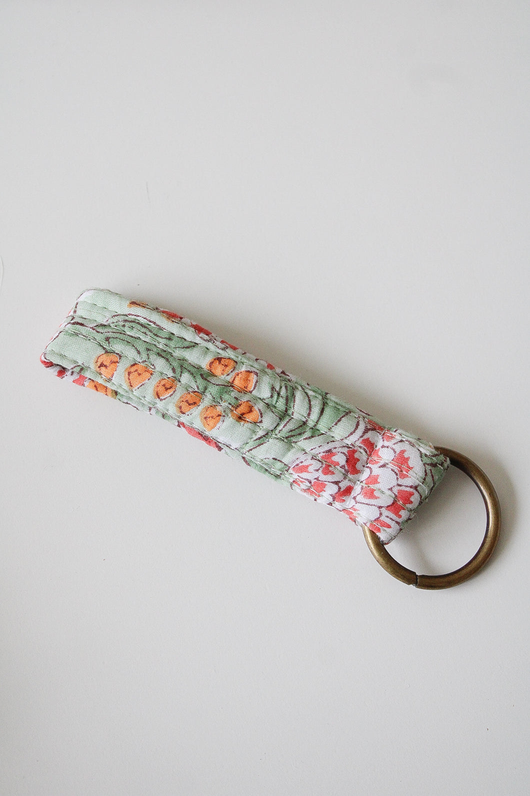 Mabel Quilted Keychain