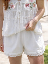 Load image into Gallery viewer, Salt Air Lace Trim Shorts
