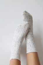 Load image into Gallery viewer, Confetti Crew Socks (Ivory)

