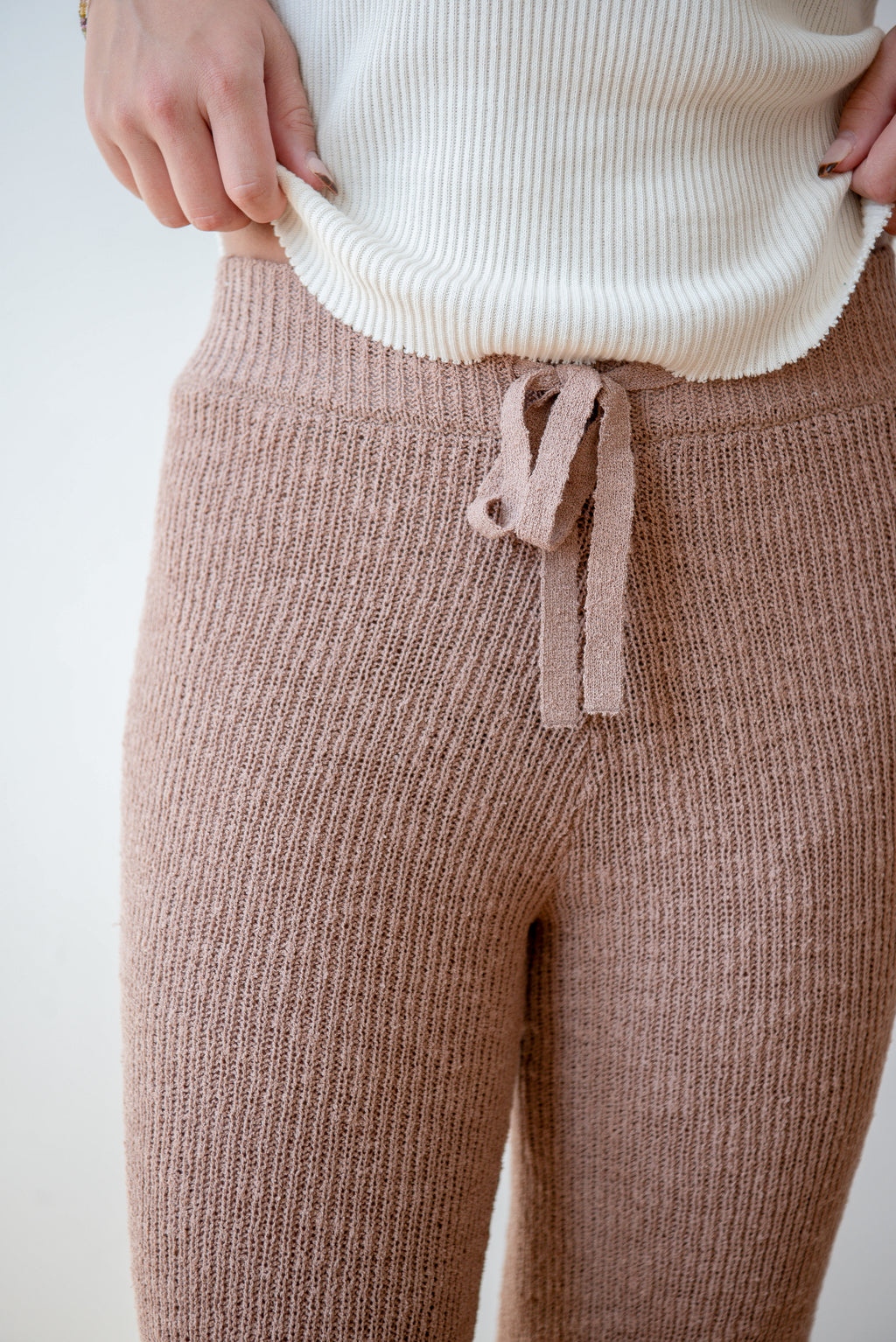Palm Lounge Pant (Light Mocha)
