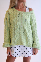 Load image into Gallery viewer, Nora Lightweight Cable Knit Sweater

