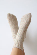 Load image into Gallery viewer, Confetti Crew Socks (Beige)
