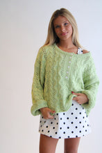 Load image into Gallery viewer, Nora Lightweight Cable Knit Sweater
