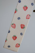 Load image into Gallery viewer, Canvas Wristlet Lanyard Keychain (Berry)
