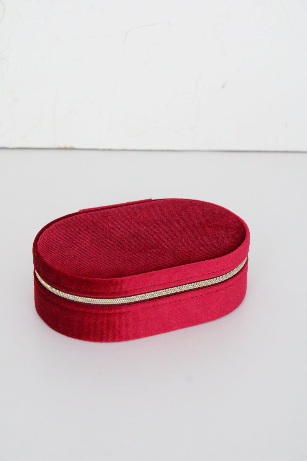 Velvet Jewelry Case (Red)