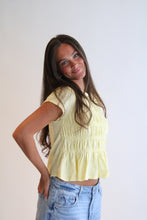 Load image into Gallery viewer, Eternal Sunshine Peplum Top
