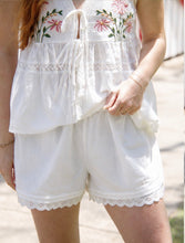 Load image into Gallery viewer, Salt Air Lace Trim Shorts
