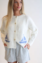 Load image into Gallery viewer, Harbor Breeze Sailboat Cardigan
