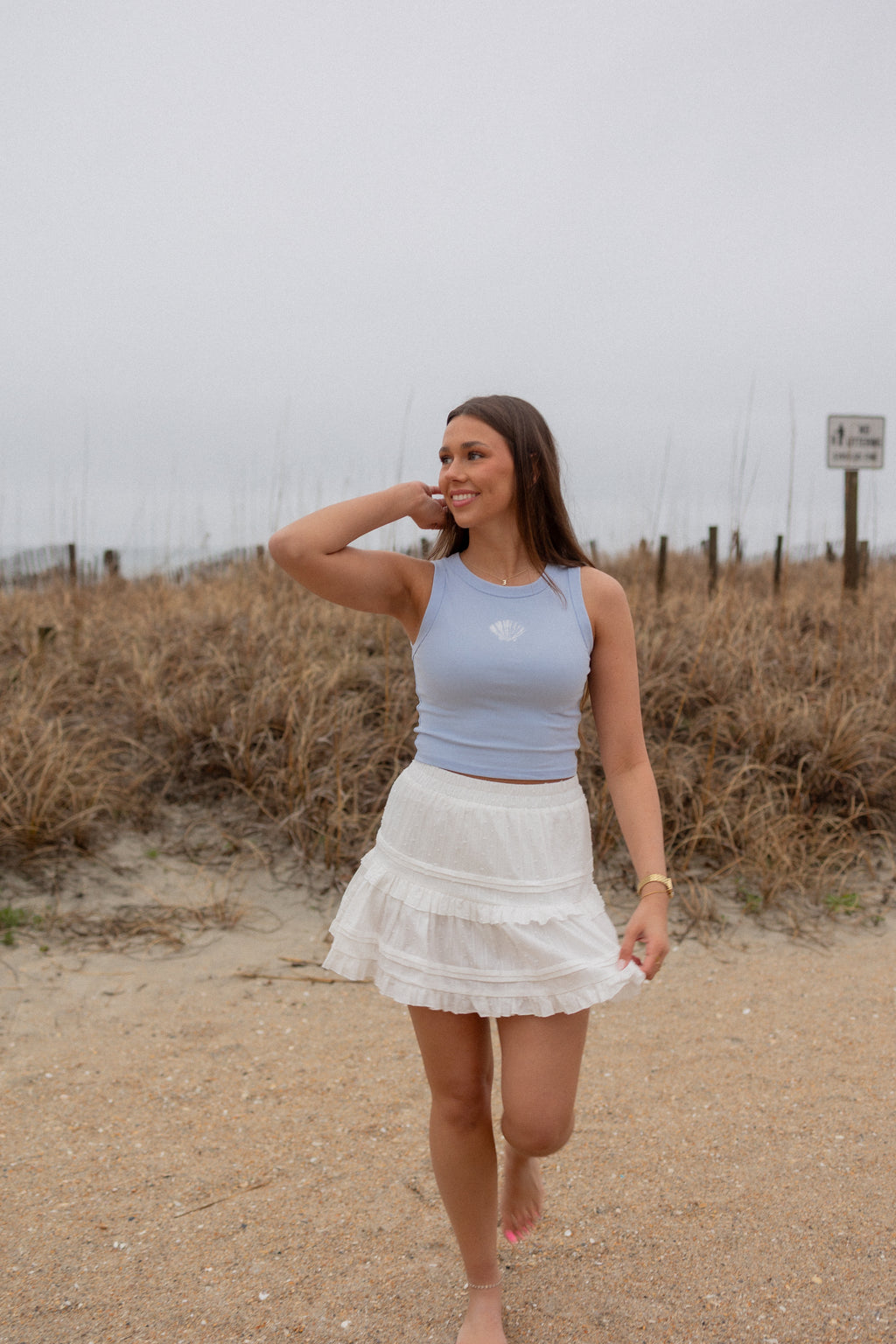 Kristen Ruffle Skort