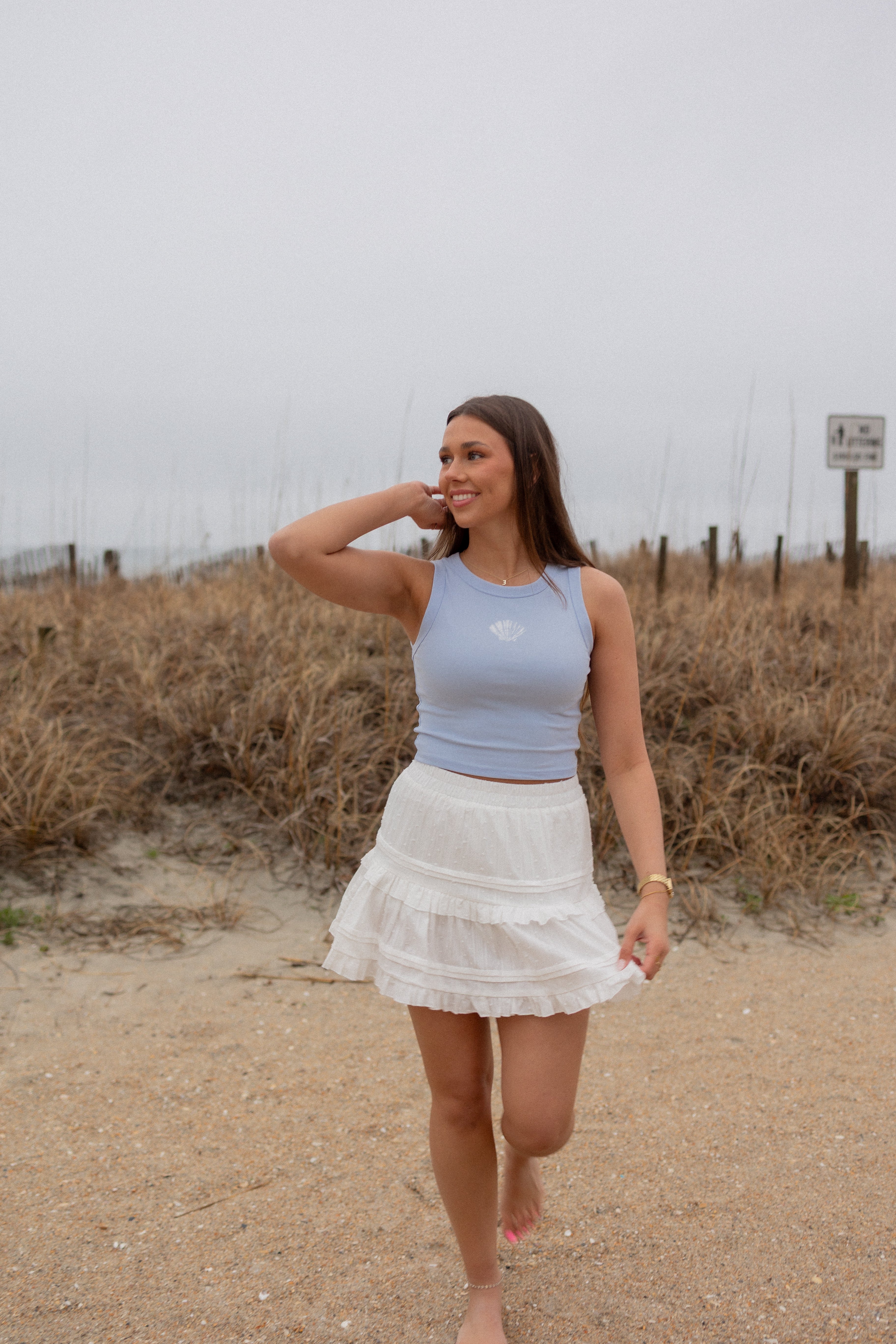 Kristen Ruffle Skort