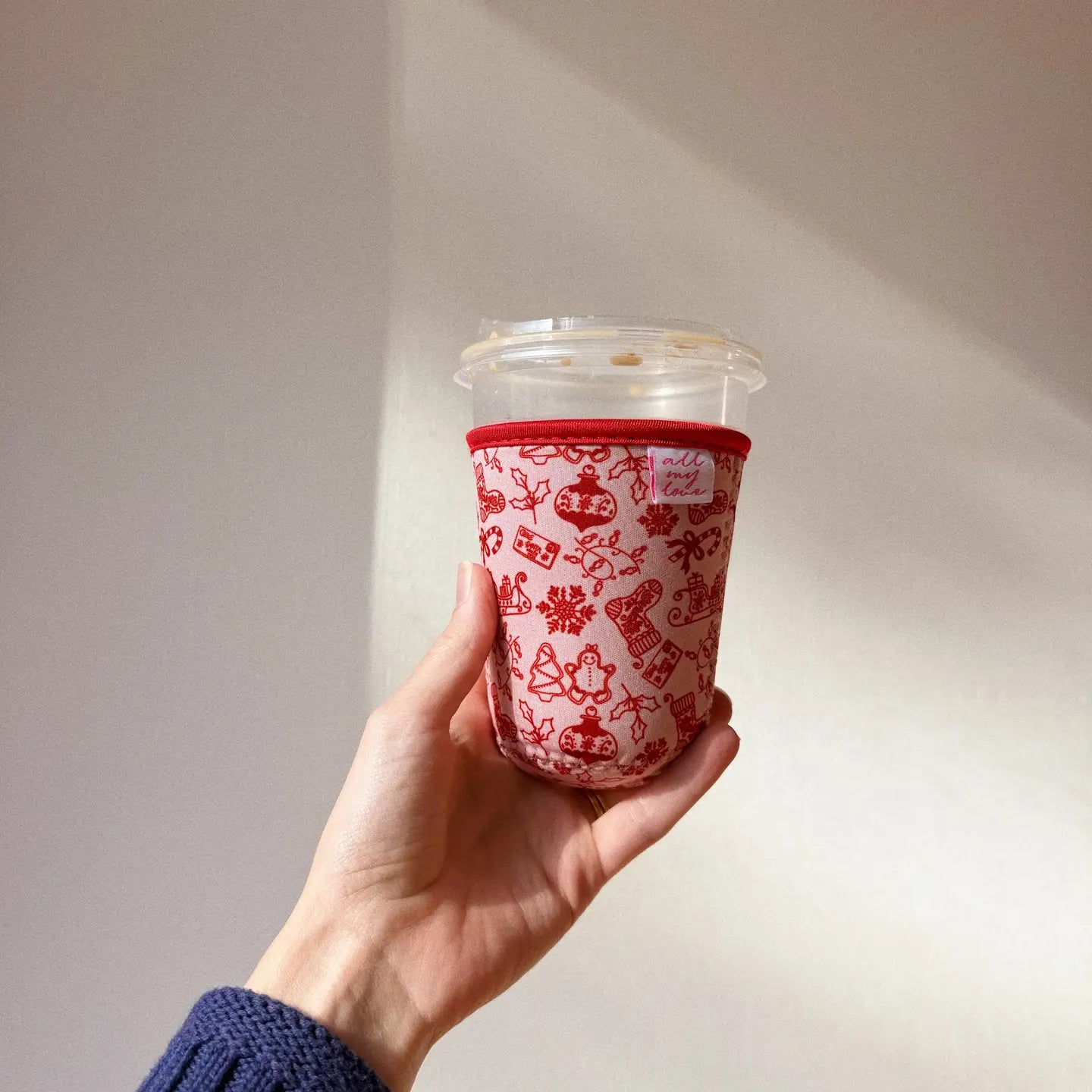 Christmas Doodles Coffee Sleeve