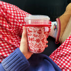 Christmas Doodles Coffee Sleeve