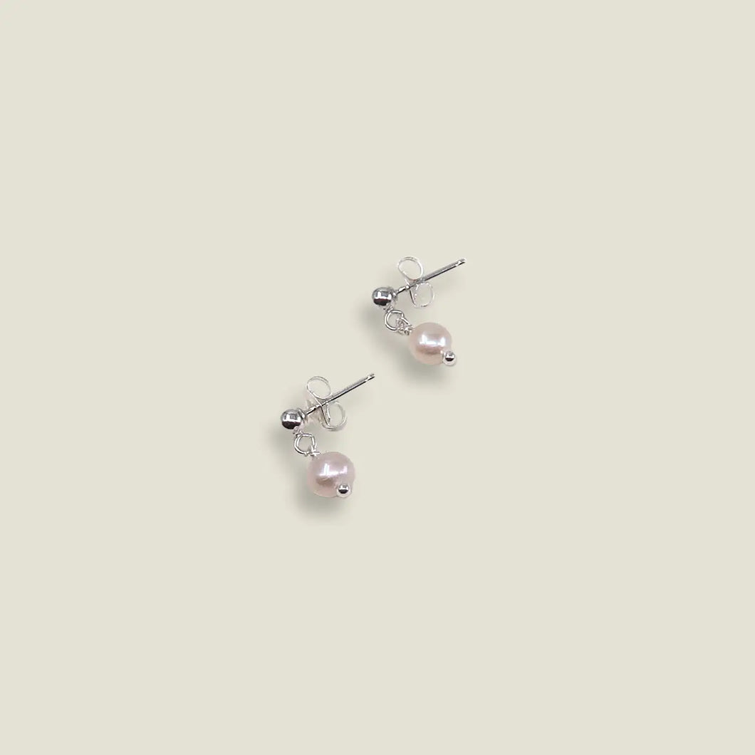 Paloma Post Earrings (Silver)
