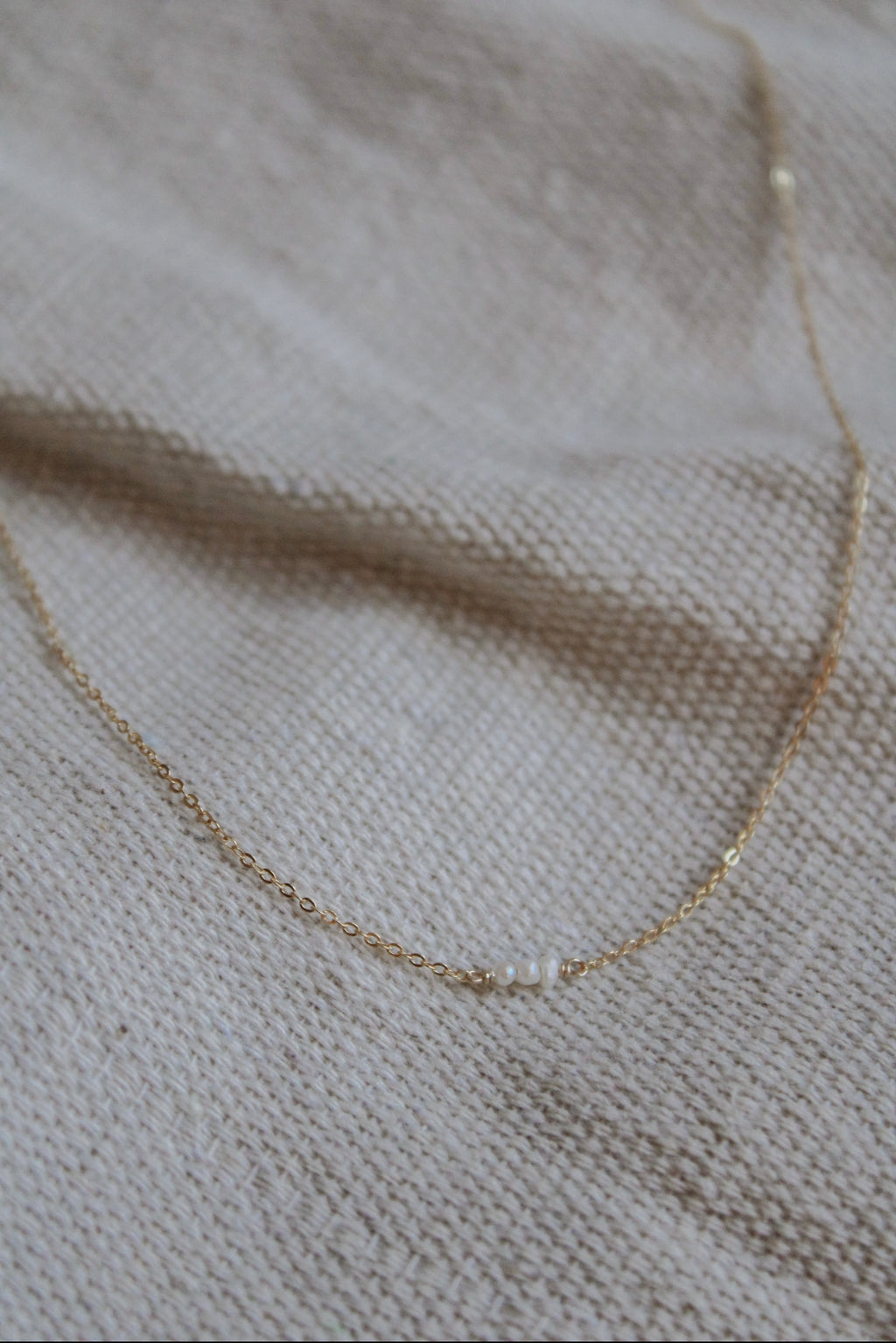 Three Pearl Necklace